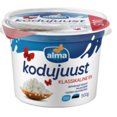 Творог зерненый ALMA Kodujuust 5% 500г