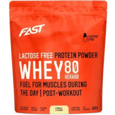 Сывороточный протеин Fast Lactose Free Whey 80 600г ваниль