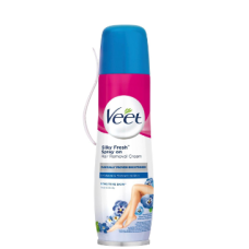 Крем-спрей для депиляции Veet Spray On Skin 150мл