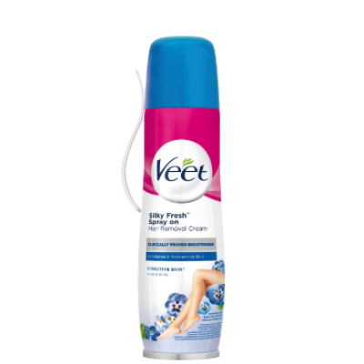 Крем-спрей для депиляции Veet Spray On Skin 150мл