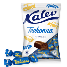 Конфеты из темного шоколада с апельсиновым вкусом Kalev Teekonna 175г