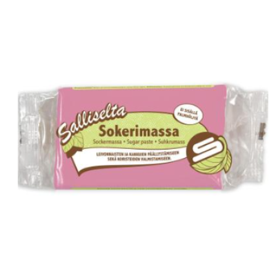 Сахарная паста Salliselta Sokerimassa Roosa 250г розовая