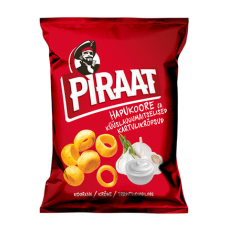 Чипсы со сметаной и чесноком BALSNACK Piraat 150 г