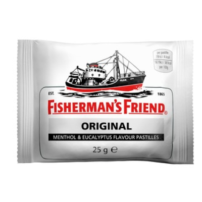 Пастилки от боли в горле Fisherman'S Friend Original 25г