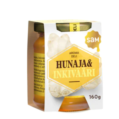 Мед с имбирем SAM AROMA DELI Hunaja&Inkivaari 160г