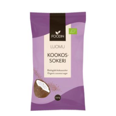 Кокосовый сахар Foodin Kookossokeri Luomu 230г