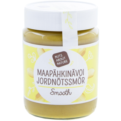 Арахисовая паста сливочная Nuts about Nature Maapahkinavoi 340г