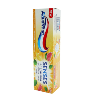 Зубная паста Aquafresh Senses Toothpaste Grapefruit Lemon & Mint 75мл