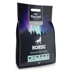 Сухой корм с курицей для пожилых собак Racinel Nordic 3кг