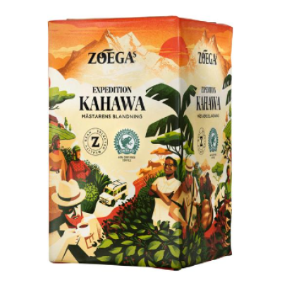 Молотый фильтрованный кофе Zoegas Expedition Kahawa 450г