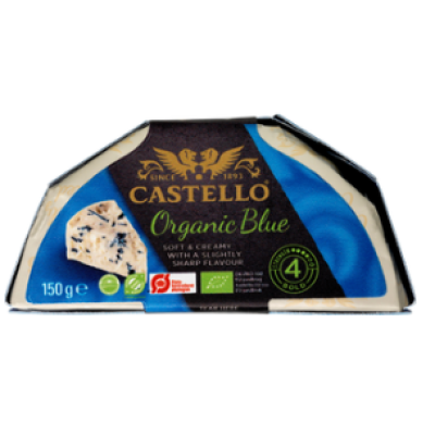 Сыр с голубой плесенью Castello Organic Blue 150г