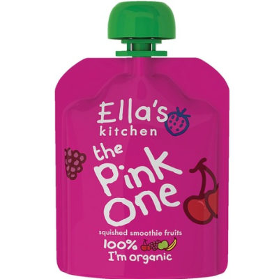 Органический смузи с фруктами Ella's Kitchen The Pink One 90г с 6 месяцев