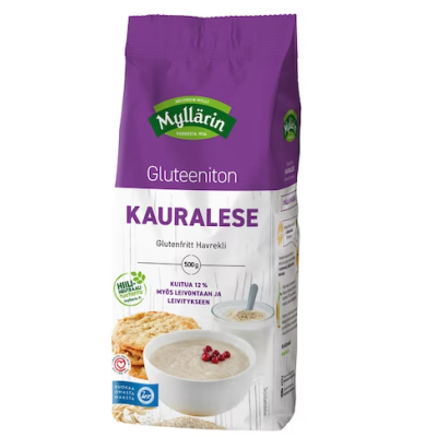 Овсяная каша без глютена Myllarin Gluteeniton Kauralese 500г