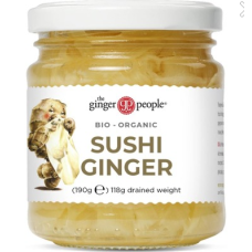 Маринованные органические имбирные чипсы Ginger People Sushi Ginger 190 / 118г