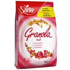 Хрустящие мюсли с красными ягодами SANTE Granola Premium 350г