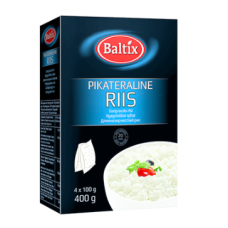 Рис длиннозерный BALTIX Pikateraline riis  4 х 100 г в пакетиках