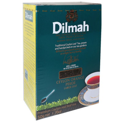 Чай черный крупнолистовой DILMAH 50 г