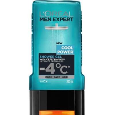 Гель для душа L'oreal Paris Men Expert Cool Power Suihkugeeli 300мл