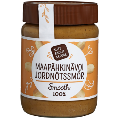 Арахисовый крем Nuts about Nature maapahkinavoi smooth 100% 340г