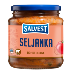 Готовая солянка в банке SALVEST Seljanka 530г