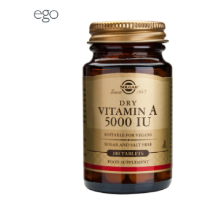 Витамины SOLGAR A-VITAMIN 5000 IU 100 шт