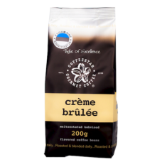 Кофе в зернах ароматизированный COFFEESTAR Creme Brule 200 г