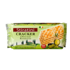 Крекеры Stiratini Cracker Olivenol & Rosmarien 250г с оливковым маслом и розмарином 