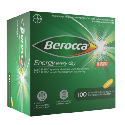 Биологически активная добавка BEROCCA ENERGY TABLE 100шт