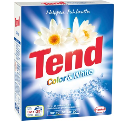 Порошок для цветного и белого белья Tend Color&White 1,8кг