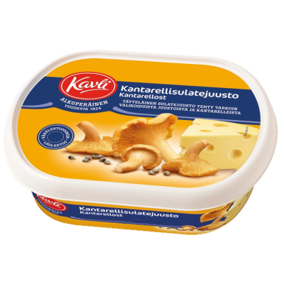 Сыр плавленный с лисичками Kavli cheese chanterelle 330г