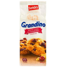 Печенье SONDEY Grandino White Choc & Cranberry Cookies 200 г