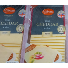 Сыр в нарезке Milbona Cheddar 250г