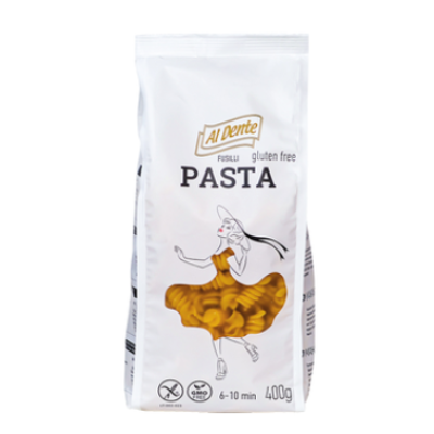 Паста Фузилли AL DENTE Fusilli pasta 400г  без глютена