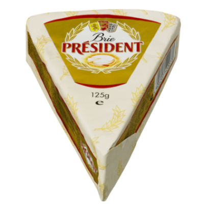 Сыр с белой плесенью President Brie 125г