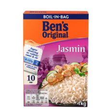 Рис жасминовый Ben's Original Jasmin в пакетиках для варки 8х125г