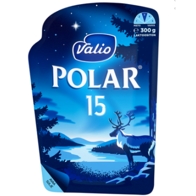 Сыр в нарезке Valio Polar Alkuperainen 15 % 300г