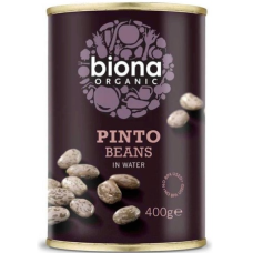 Органические бобы в рассоле Biona Organic Pinto 400г