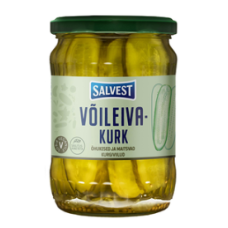 Слайсы из маринованных огурцов Salvest voileivakurk 530г