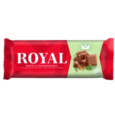 Плиточный шоколад Royal Mint Toffee Croquette 190 г