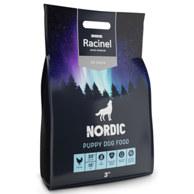 Сухой корм для щенят с курицей Racinel Nordic Puppy Dog Food 3кг