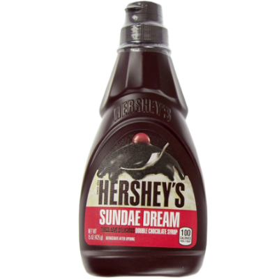 Шоколадно Фруктовый Сироп Hershey's Chocolate Sundae Syrup 420 г