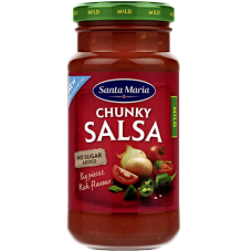 Нежный мексиканский томатный соус Santa Maria Chunky Salsa Mild 230г