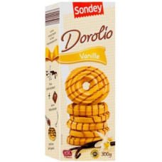 Песочное печенье Sondey Liodoro Vanilla 300г ваниль