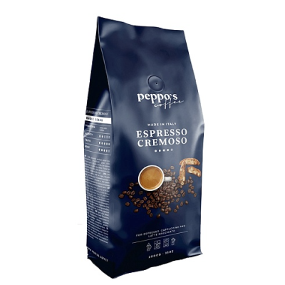 Кофе в зернах PEPPO'S Espresso Cremoso 1кг