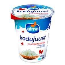 Классический творог 5% ALMA Kodujuust 380 г