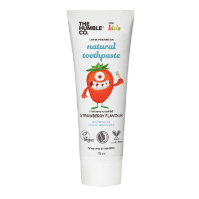 Детская зубная паста Humble For Kids Natural Toothpaste 75мл клубника