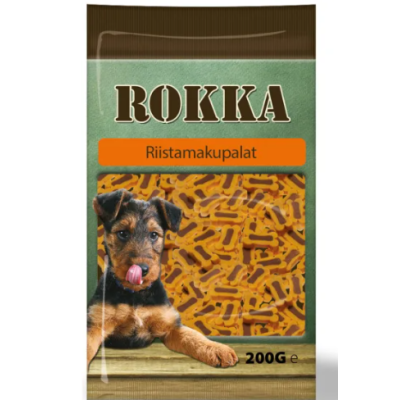 Лакомство для собак Rokka Riistamapalas 200 г косточки со вкусом дичи