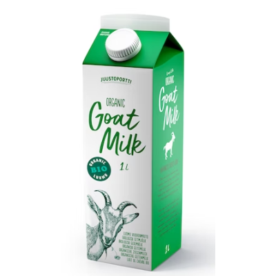 Органическое козье молоко Juustoportti Organic Goat Milk UHT 1л