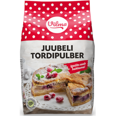 Мучная смесь для приготовления торта VILMA Tordipulber Juubeli 450г