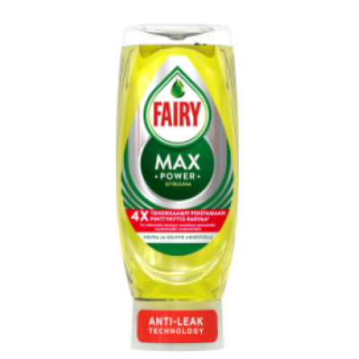 Средство для мытья посуды Fairy Max Power Lemon 450мл